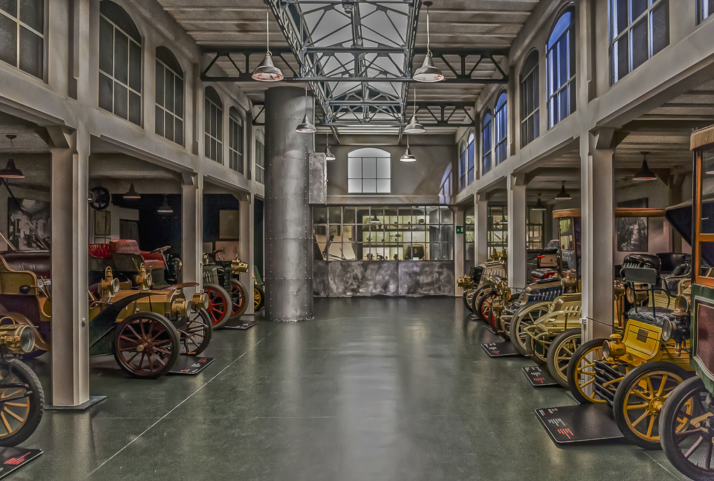 Automobilmuseum Turin, Italien